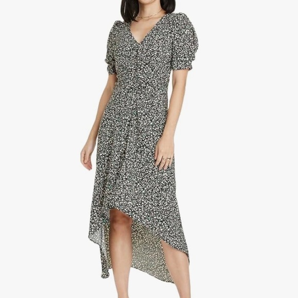 a new day Dresses & Skirts - NWT! A New Day Women’s Crepe Short Sleeve Midi Dress